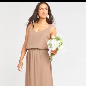 MUMU Dune Chiffon Kendall Bridesmaids Dress